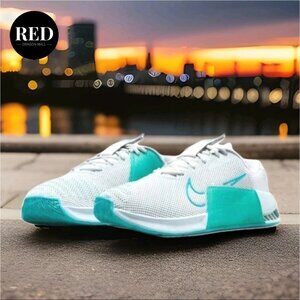 Nike Metcon 9 Workout Pure Platinum Glacier Blue Cactus DZ2537-007 - Women's 8.5